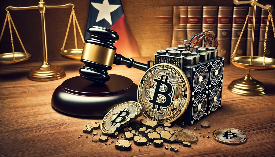 Pengadilan Texas menerima pengajuan kebangkrutan dari penambang Bitcoin Rhodium