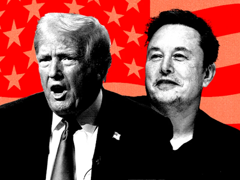 Trump dan Musk dalam wawancara X Space selama dua jam