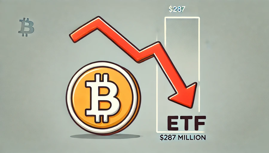 $287 juta menghilang dari Bitcoin ETF