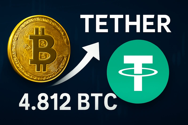 Tether Akan Perluas Cadangan Bitcoin dengan Pembelian Baru Sebanyak 4.812 BTC