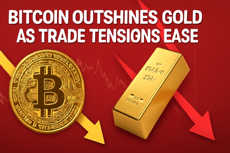 Bitcoin Mengungguli Emas Seiring Meredanya Ketegangan Perdagangan