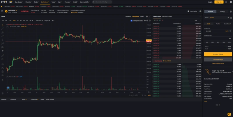 Membeli dan Menjual di Bybit