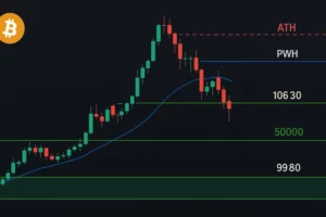 Analisis Harian BTC Garfield oleh Mako Sharks